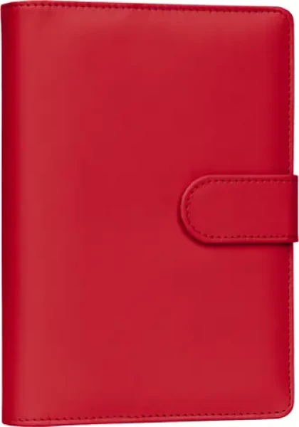 NOTIQUE Refill 2027 sytě červený / Týdenní diář / kroužková vazba / vyměnitelné listy / 12,5 × 19 cm