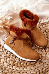 Children's Snow Boots With Fur Big Star BB374058BS Camel