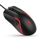 Niceboy M310 černá / Herní optická myš / 7200 DPI / USB-A / podsvícení / 1.5m (oryx-m-310)