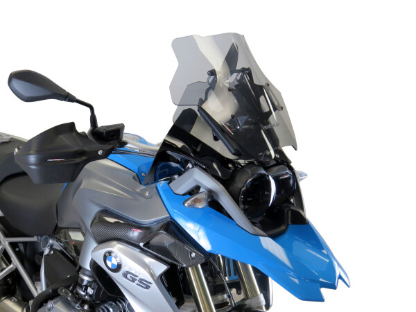 Bmw R1200Gs 13-18, R1200Gs Adventure 14-18, R1250Gs 19-24, R1250Gs Adventure 19-25 Powerblade - nastavitelný plexi štít - Lehce kouřové