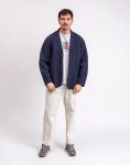 Service Works Seersucker Server Suit Jacket DARK NAVY L