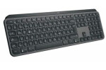 Logitech Wireless MX Keys MAC černo-šedá / Bezdrátová klávesnice / podsvícená / Bluetooth+RF / US (920-009558)