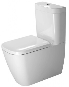 DURAVIT - Happy D.2 WC kombi mísa, bílá 2134090000