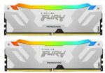 Kingston Fury Renegade White RGB 32GB (2x16GB) DDR5 7200MHz / CL38 / DIMM / On-Die ECC / XMP / 1.45V (KF572C38RWAK2-32)