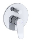 Kielle - Nefia Baterie pod omítku pro 2 spotřebiče, s tělesem, chrom 10327200