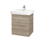 Dřevojas - Umyvadlová skříňka Q MAX SZZ2 55 - D17 Colorado / Úchytka T04 / D17 Colorado 197995E