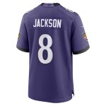 Nike Pánský dres Baltimore Ravens NFL Lamar Jackson #8 2026 Game Team Velikost: 2XL