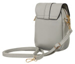 Stylová dámská koženková crossbody kabelka Toli, šedá