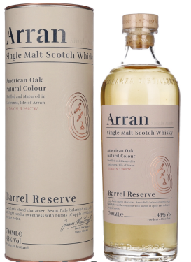 Arran Barrel Reserve 43% 0,7 l (tuba)