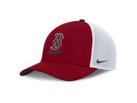 Nike Pánská kšiltovka Boston Red Sox MLB Primetime Dri-Fit Rise Structured 5 Panel Trucker Cap červená Velikost: S/M