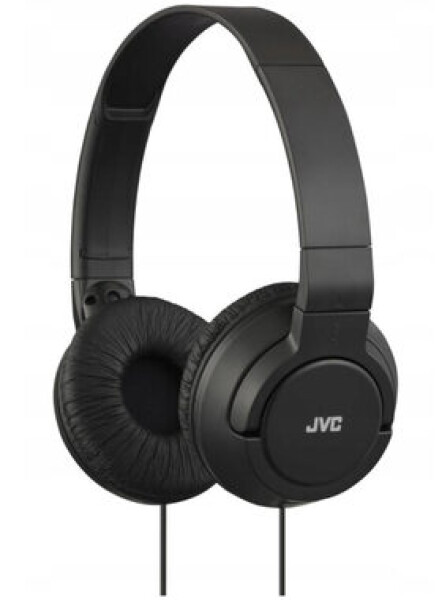 JVC HA-S180BEF černá / skládací sluchátka / jack 3.5 mm / 1.2 m (HAS-180BEF)