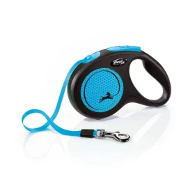 Flexi New Neon M 5m/25kg modrá / Vodítko (348680)