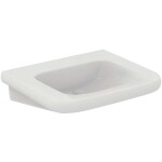 IDEAL STANDARD - Contour 21+ Umyvadlo bezbariérové 65x56 cm, bez přepadu, bez otvoru pro baterii, SmartGuard+, bílá E3624HY
