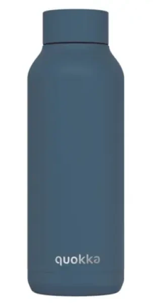 Quokka Nerezová termoláhev Solid Powder šedomodrá 510 ml (Q11994)