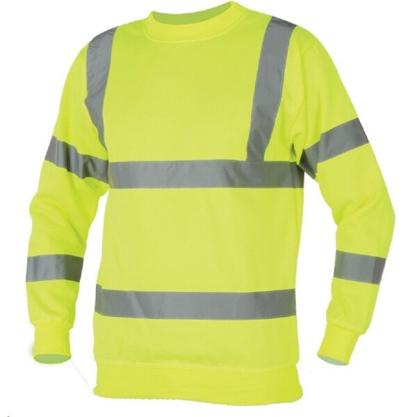 Mikina REF 301 H8903 HI-VIZ reflexní žlutá 4XL žlutá
