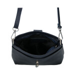 Dámská kožená crossbody kabelka Lara sweet, tmavě modrá