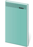 Diář 2026 týdenní kapesní Gommato - tyrkysová