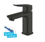 GROHE - Dice Umyvadlová baterie s výpustí Push-Open, studený start, matná černá 1018612430