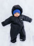 Burton BUDDY BUNTING TRUE BLACK dětská zimní bunda 9M