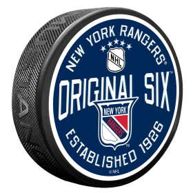 Mustang Puk New York Rangers NHL Original 6 Puck