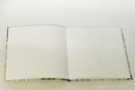 Designová záznamní kniha Fresh, ohebné desky, 200x200mm, 64ls, čistá, 100g mix motivů