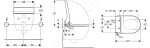 GEBERIT - AquaClean Elektronické bidetové sedátko Tuma Comfort, SoftClosing, alpská bílá 146.272.11.1