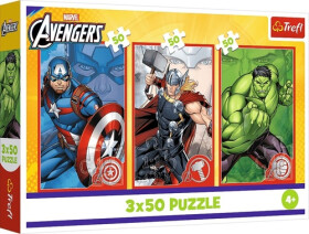 Puzzle Marvel Avengers: Tvůj hrdina 3x50 dílků