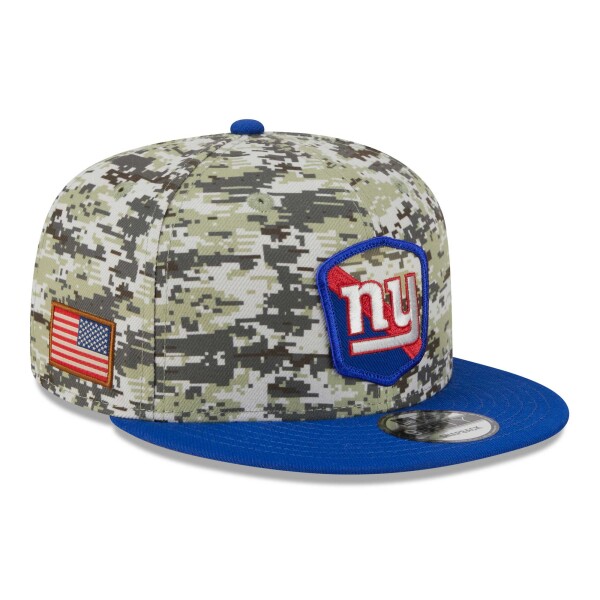 New Era Pánská kšiltovka New York Giants NFL Camo 2023 Salute to Service 9FIFTY Snapback