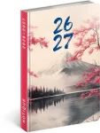 NOTIQUE 18měsíční diář Petito – Japonsko 2026/2027, 11 x 16 cm (PGD-37215-V)