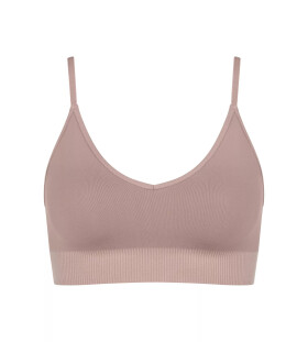 Dámská podrpsenka EVER Infused Aloe Bralette - PURPLE - sv. hnědá 6116 - SLOGGI PURPLE L
