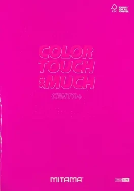 Mitama Color Touch růžová / Sešit / A4+ / čtverečkovaný 5 mm / 52+2 listů / 100 g/m2 (62173-90134)