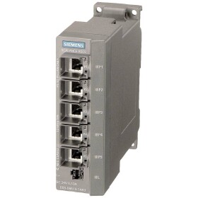 Siemens 6GK5005-0BA10-1AA3 průmyslový ethernetový switch 10 / 100 MBit/s