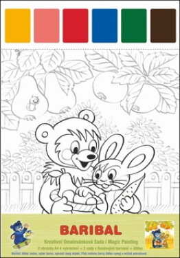 Kreativní omalovánková sada Baribal