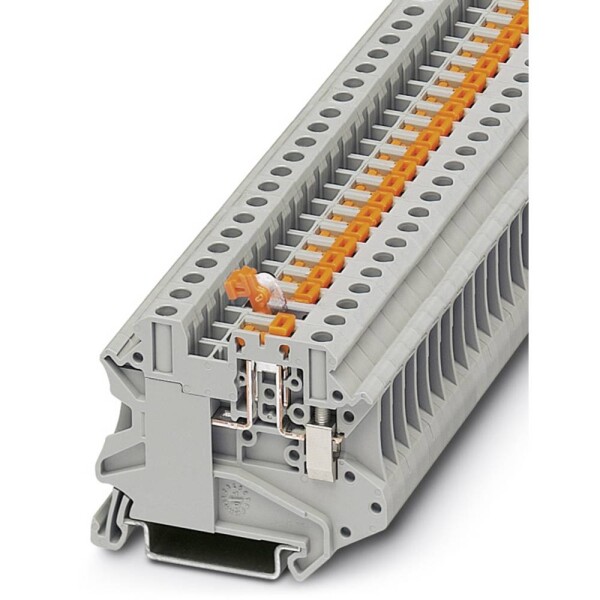 Phoenix Contact 3046171 řadová svorka průchodky 6.2 mm šroubovací šedá 50 ks