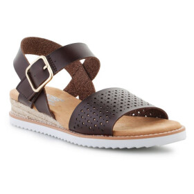 Dámské sandály Desert Kiss-Sunny Flair W 114143-CHOC hnědé - Skechers 41