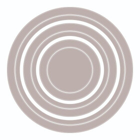 Sizzix vyřezávací kovové šablony Framelits Kruhy