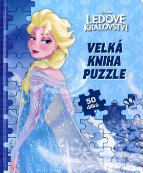 Ledové království Velká kniha puzzle