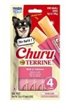 Churu Dog Terrine losos plemena S 4x15g