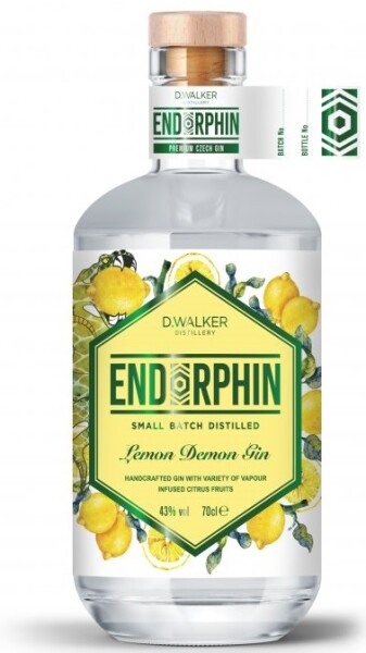 Endorphin Lemon Demon Gin 43% 0,7 l (holá láhev)