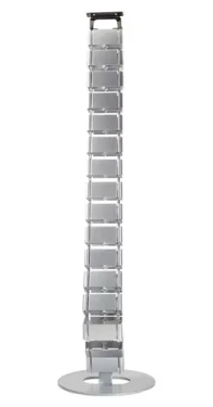 LogiLink KAB0065 stříbrná / Kabelový žlab / svislý / 800 x 68 mm (KAB0065)