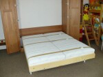 NábytekProNás Sklopná dvoulůžková postel KOMPLET - typ (21 lamel š = 53 mm) ROZMĚR: 180 x 200 cm