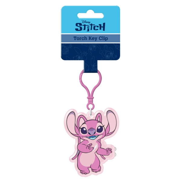 Lilo a Stitch klíčenka se světlem - Angel - EPEE