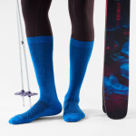 SMARTWOOL Ski Zero Cushion OTC Socks, Laguna Blue (vzorek) velikost: L