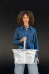 Nákupní košík Reisenthel Carrybag Silver crackle