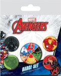 Avengers set odznaků