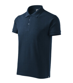 Cotton Heavy polokošile pánská námořní modrá L