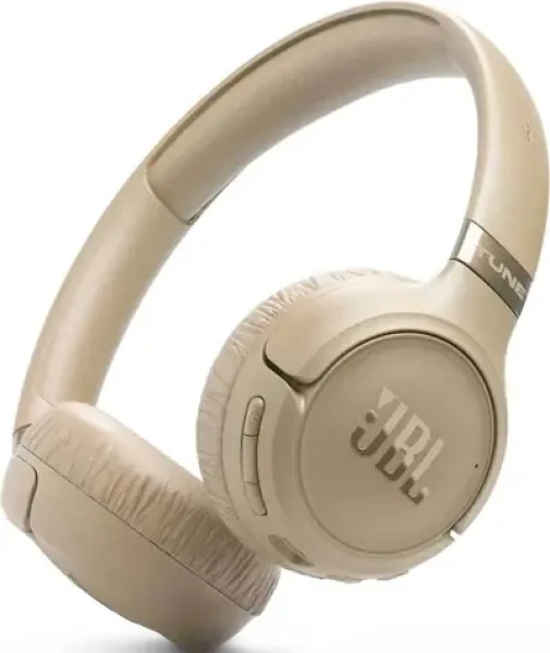 JBL Tune 680NC béžová / bezdrátová sluchátka / mikrofon / Bluetooth / 3.5 mm jack (1200130030475)