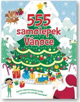 555 samolepek Vánoce - kolektiv