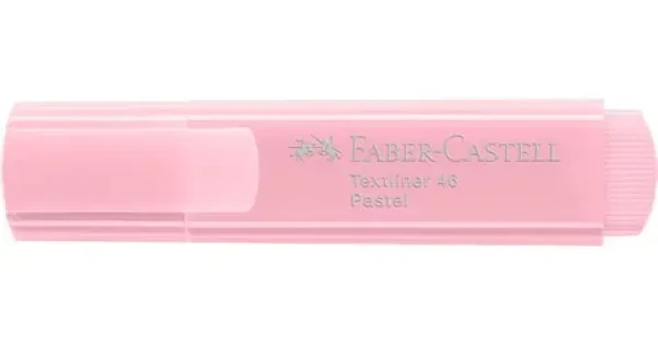 Faber-Castell Textmarker TL 46 Pastell blush / Zvýrazňovač / klínový hrot / 1-5 mm (154692)