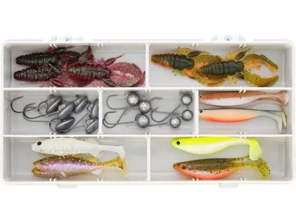Westin Perch Box Jigging / Sada gumových nástrah / 30 ks / lov okouna (P277-023-279)